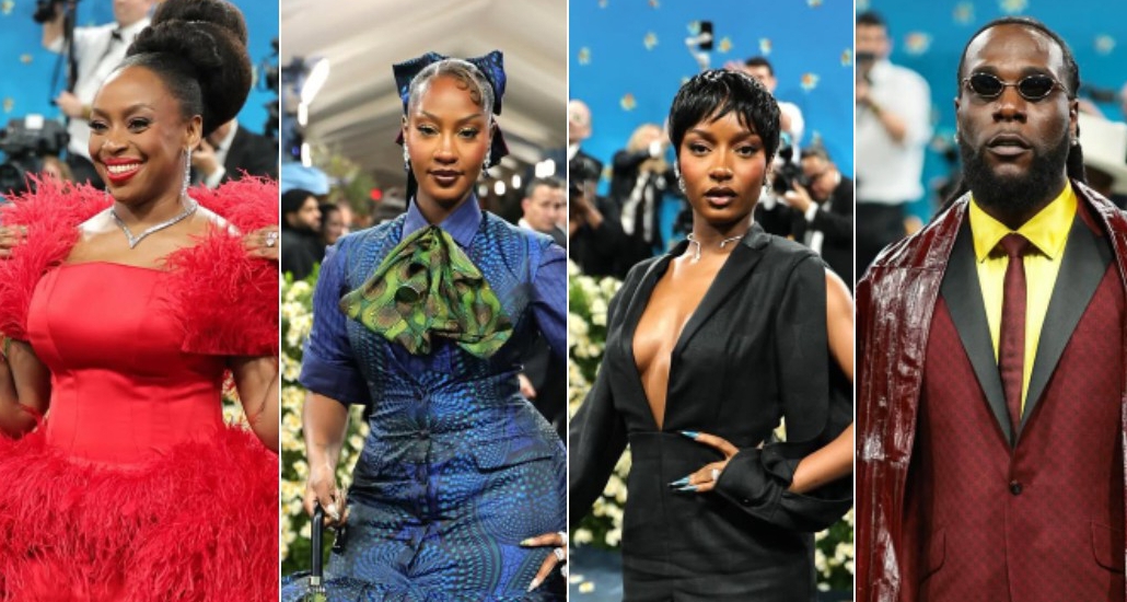 Tems, Burna, Adichie turn heads at 2025 Met Gala