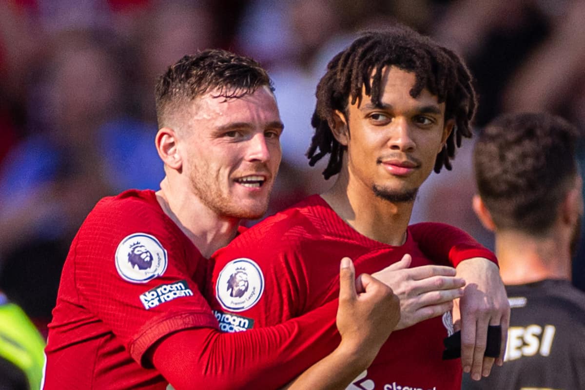 Robertson Faults Liverpool Fans For Booing Alexander-Arnold