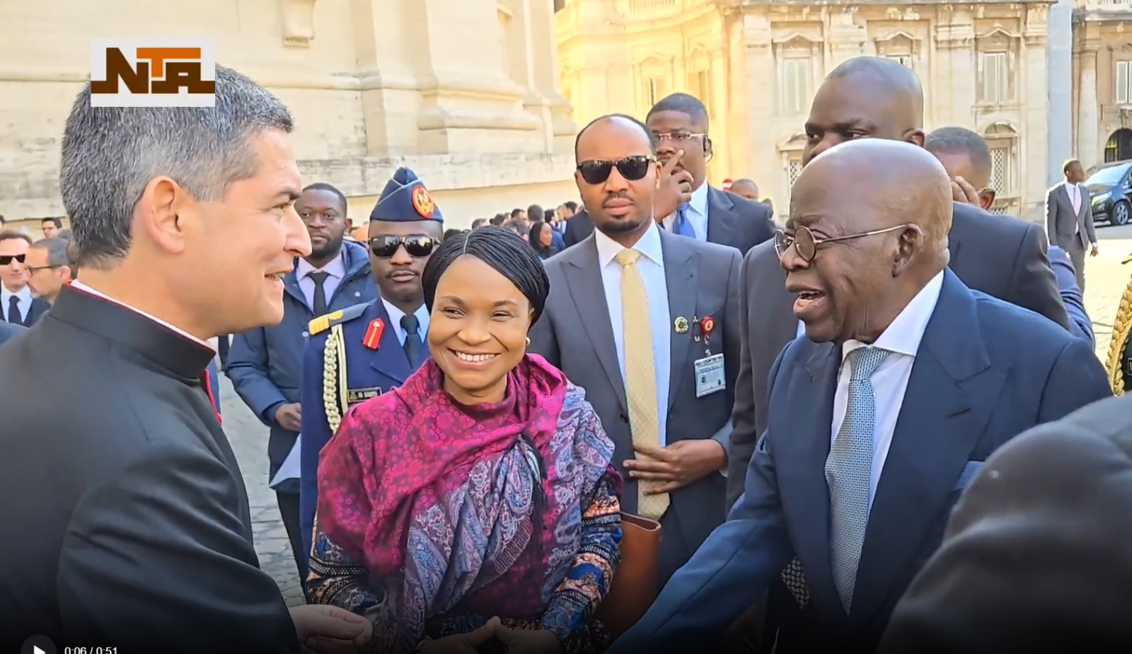 Tinubu attends Pope Leo XIV’s inauguration in Rome