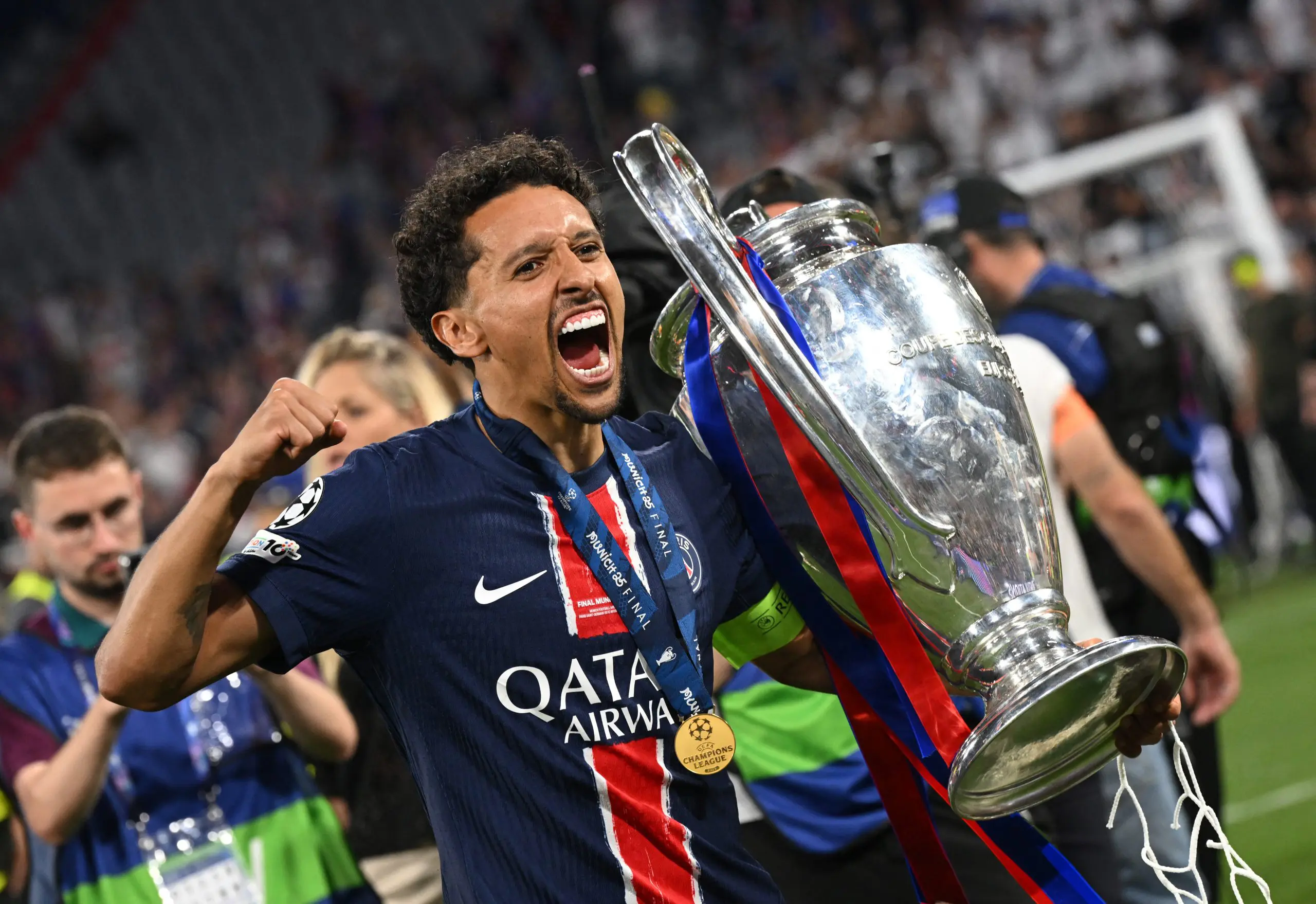 Marquinhos names five ex-PSG players who didn’t succeed winning trophy