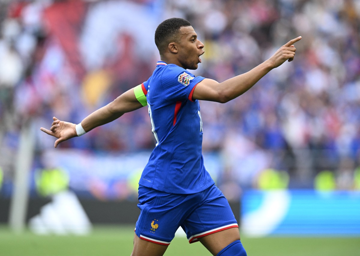 Mbappé equals Henry’s France scoring record