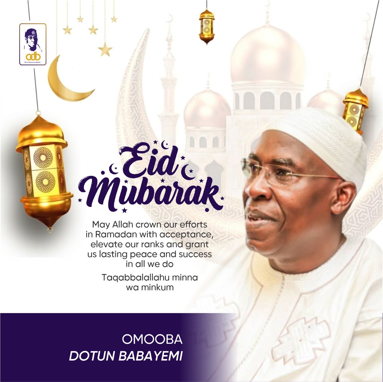 Ramadan: Babayemi Felicitates Muslims, Advocates Unity